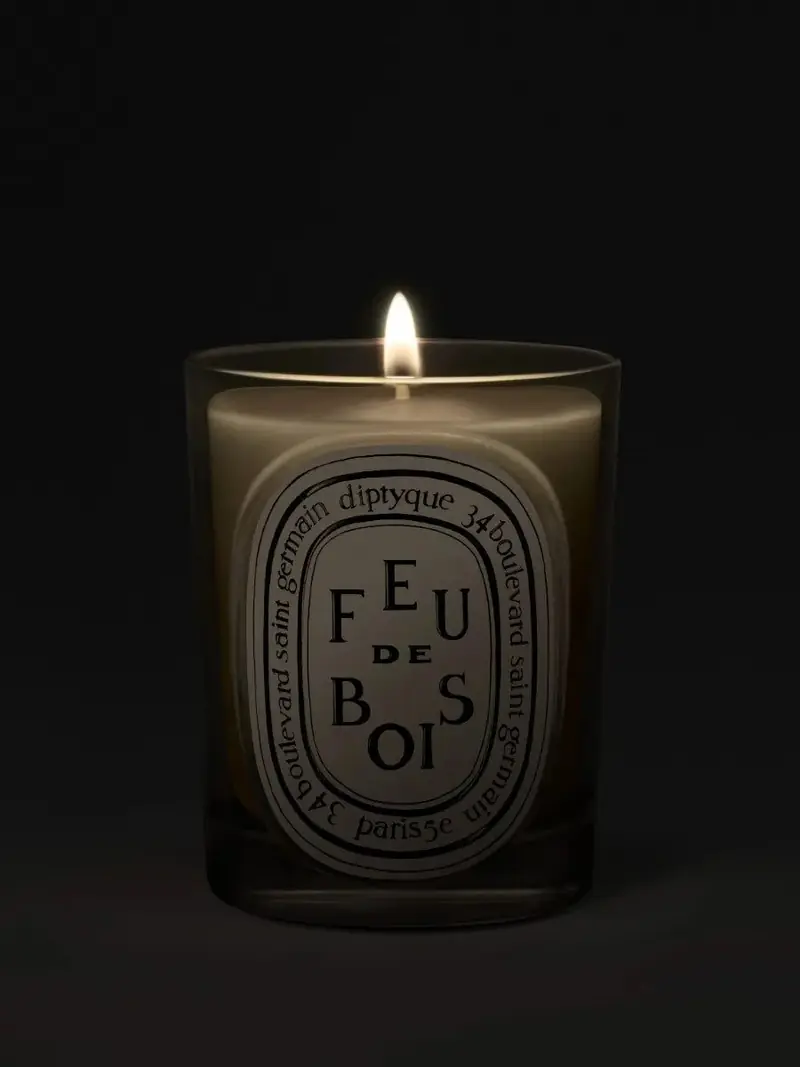 Diptyque Scented Candle 190g in Feu de Bois, photo 2 of 3