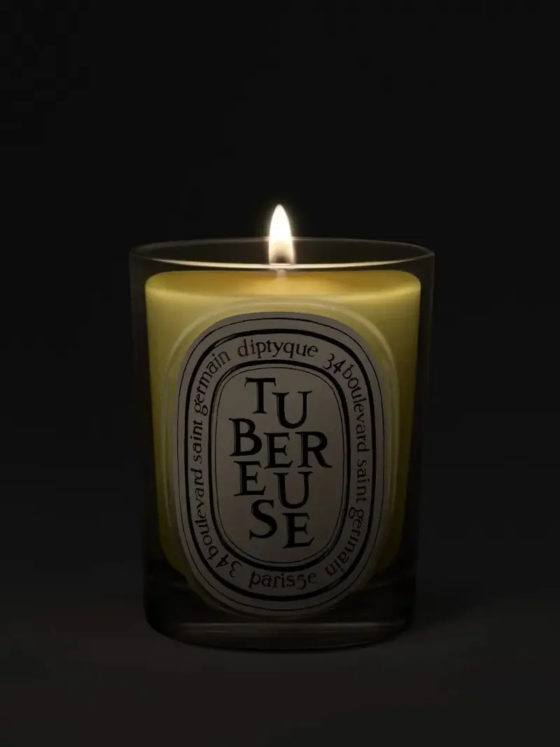 Diptyque Scented Candle 190g in Tubéreuse, photo 2 of 3