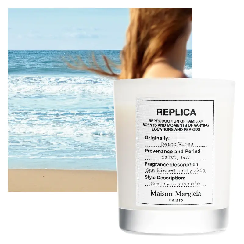 Maison Margiela Replica Scented Candle 165g in Beach Vibes, photo 2 of 2